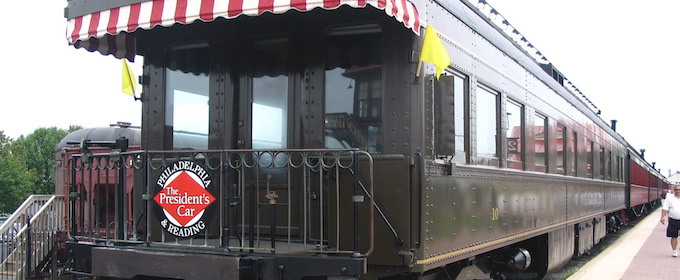 presidents_car The President's Car at the Strasburg Rail Road.